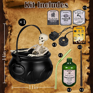 Halloween Magical Floating Potion Bottles